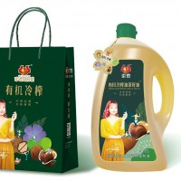 家泰有機(jī)冷榨油茶籽油5L