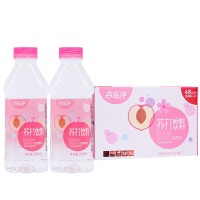 百樂(lè)洋蘇打飲料蜜桃味350ml