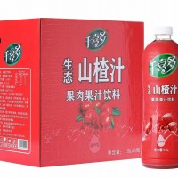 千喜多生態(tài)山楂汁果肉果汁飲料 1.5Lx6瓶